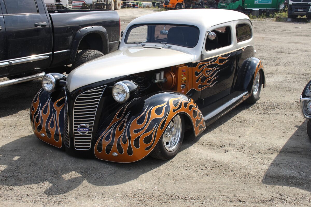 Custombyggd klassisk bil