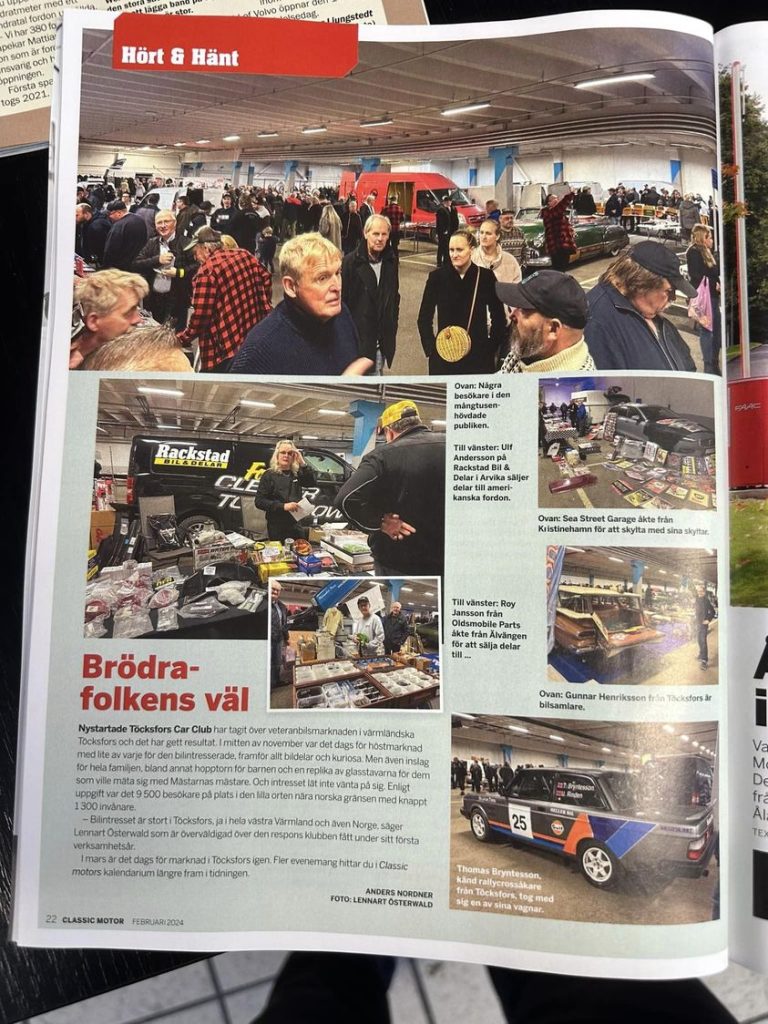 Februarinumret av Classic Motor